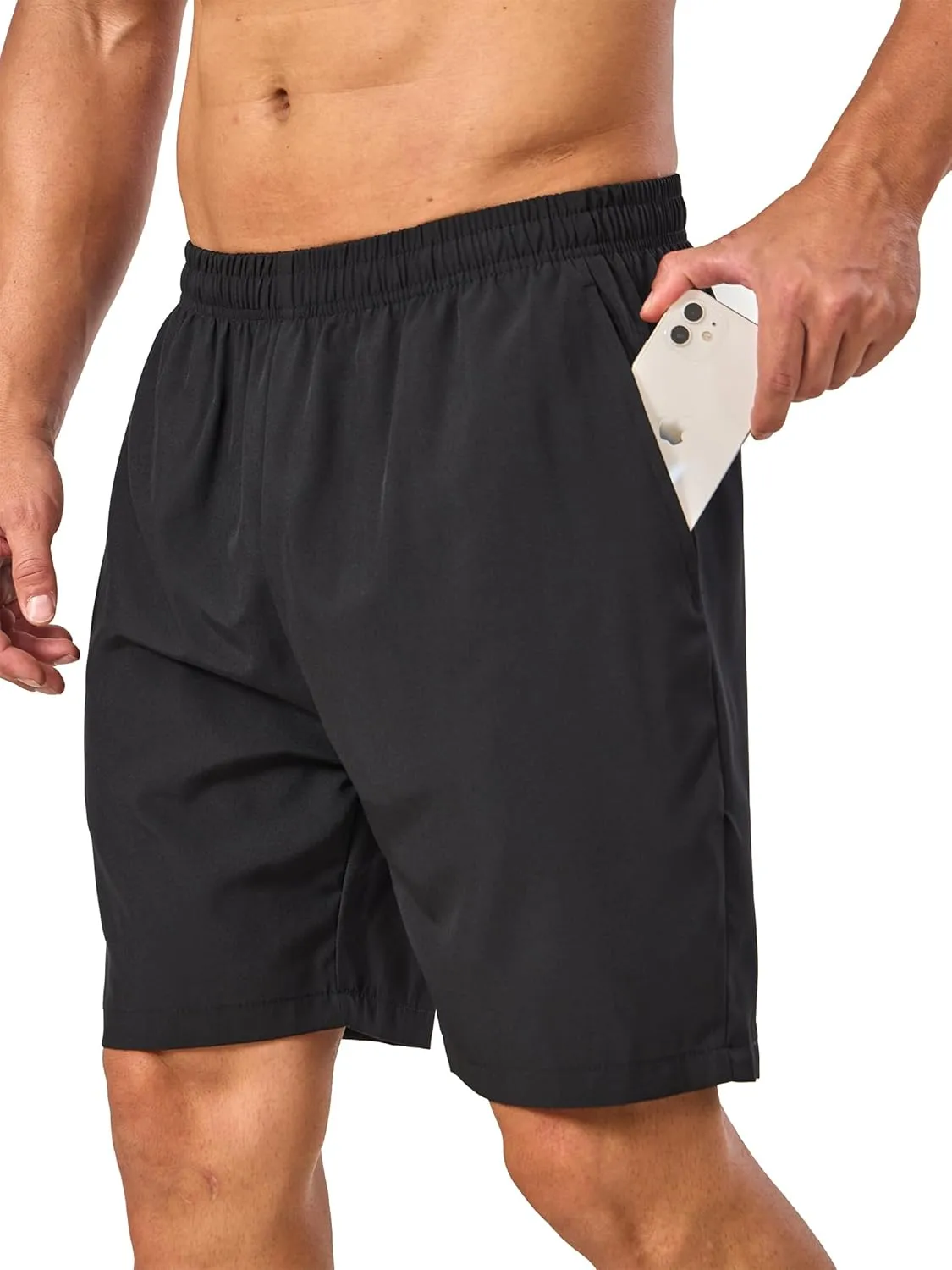 5 Pack Mens Shorts Athletic Gym Quick Dry Basketball Shorts with Pockets for Workout Running Casual Activewear