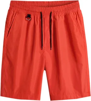 Athletic Shorts for Men Elastic Waistband Quick Dry Activewear Workout Gym Running Summer Casual Shorts with Pockets