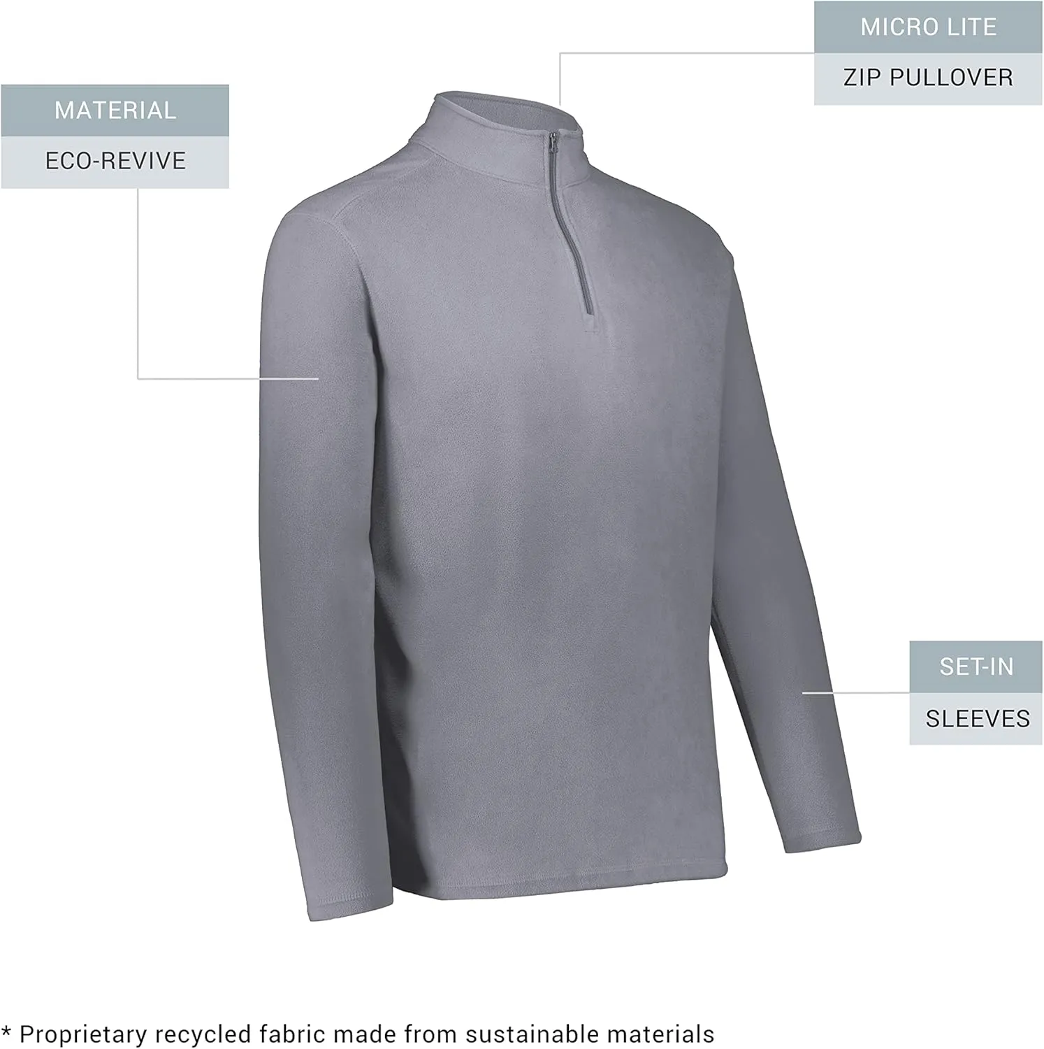 Augusta Sportswear Men's Micro-lite Fleece 1/4 Zip Pullover