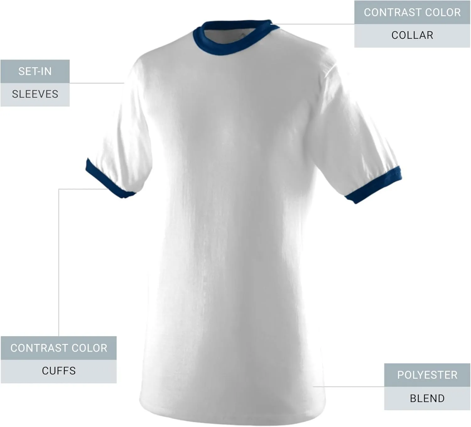 Augusta Sportswear Men's Ringer tee Shirt
