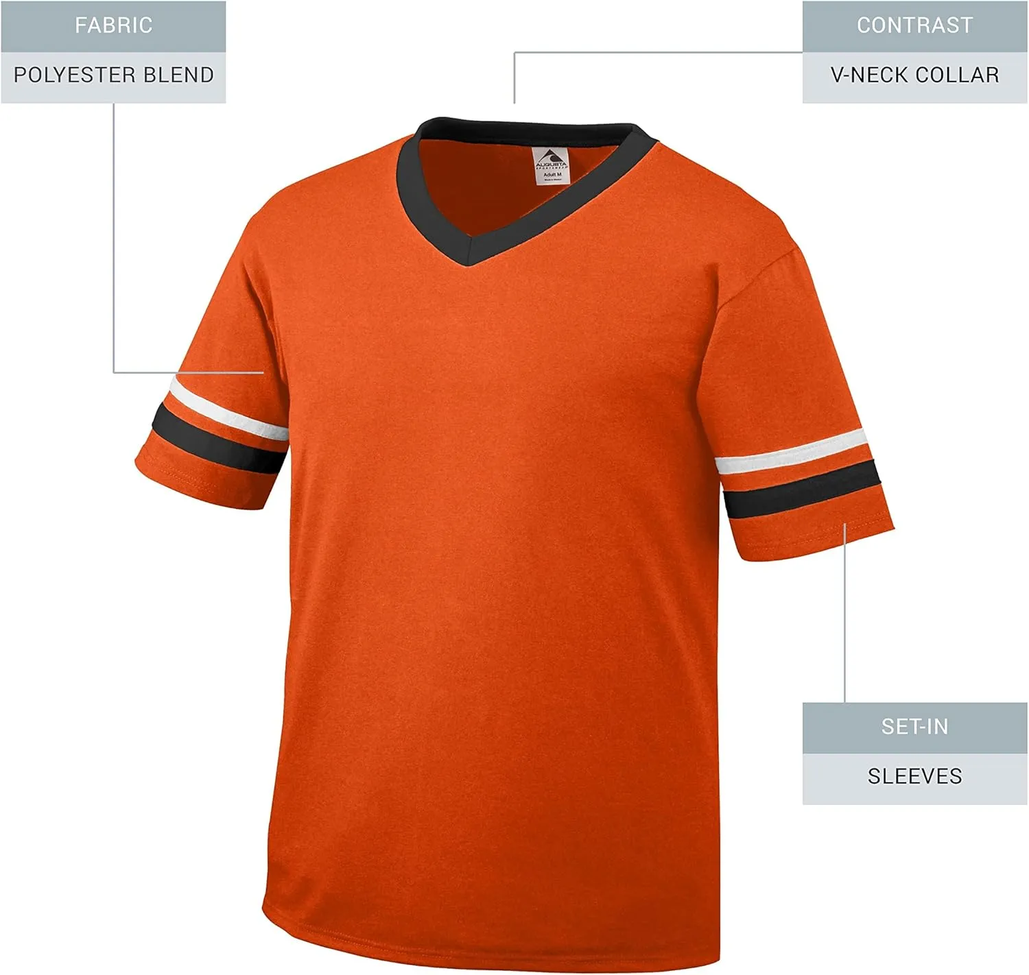 Augusta Sportswear Men's Sleeve Stripe Jersey