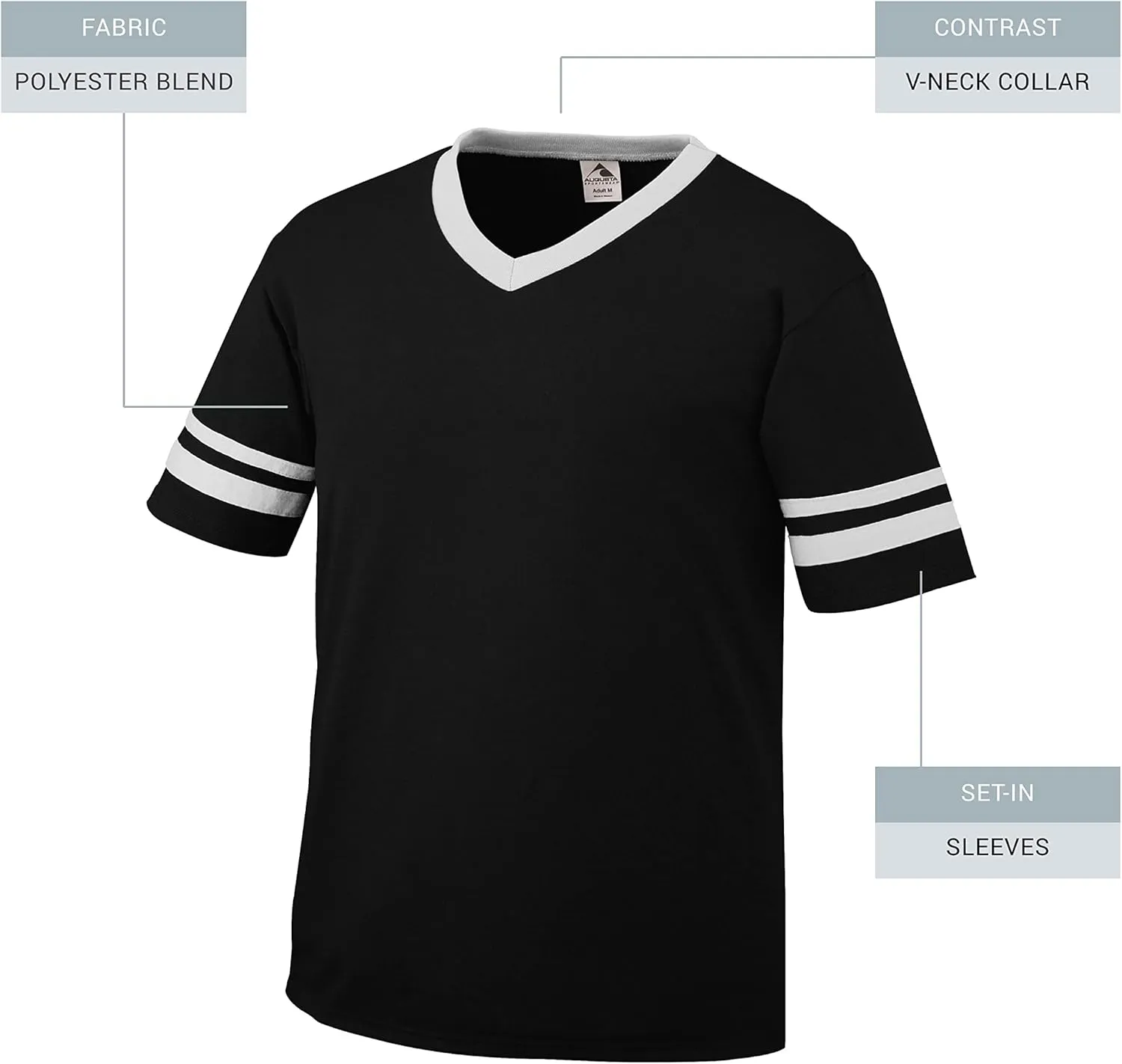 Augusta Sportswear Men's Sleeve Stripe Jersey