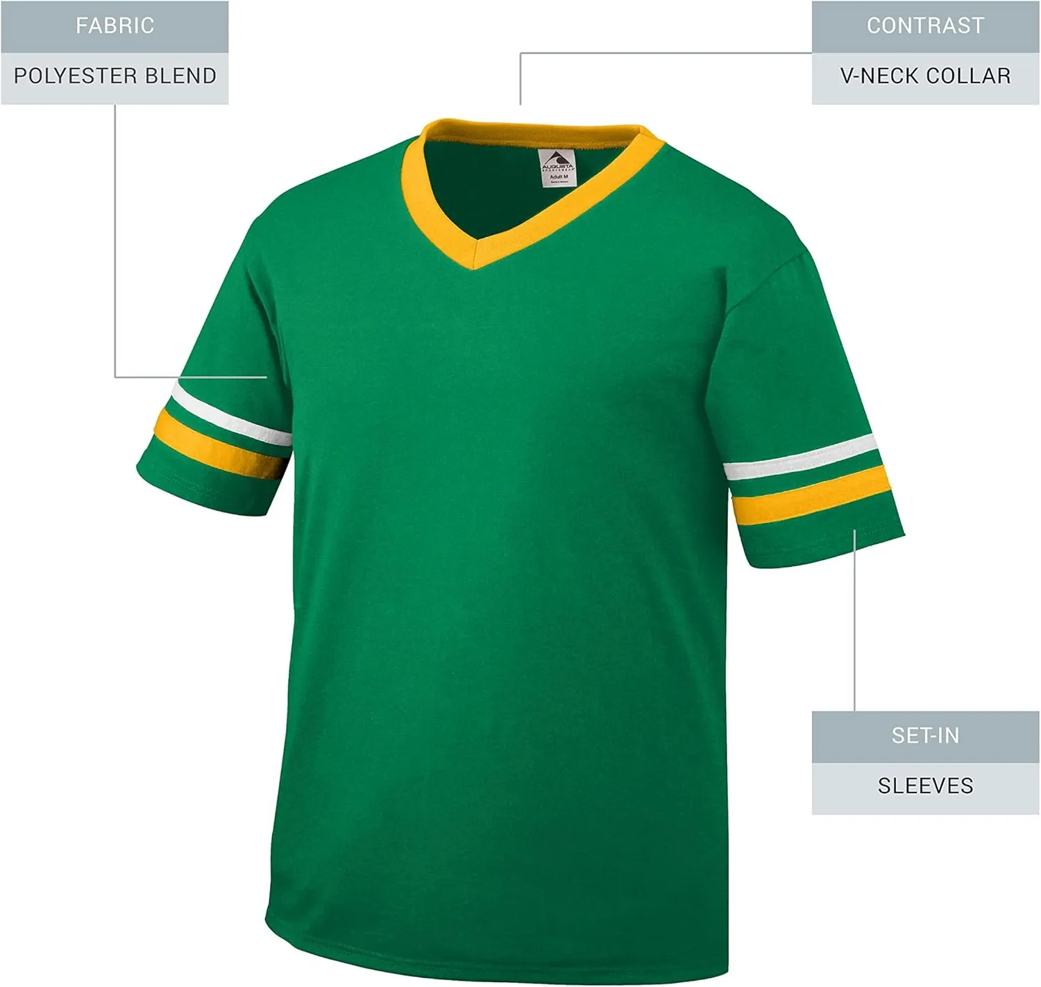 Augusta Sportswear Men's Sleeve Stripe Jersey