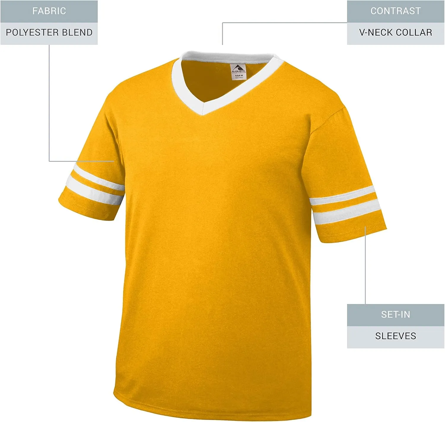 Augusta Sportswear Men's Sleeve Stripe Jersey