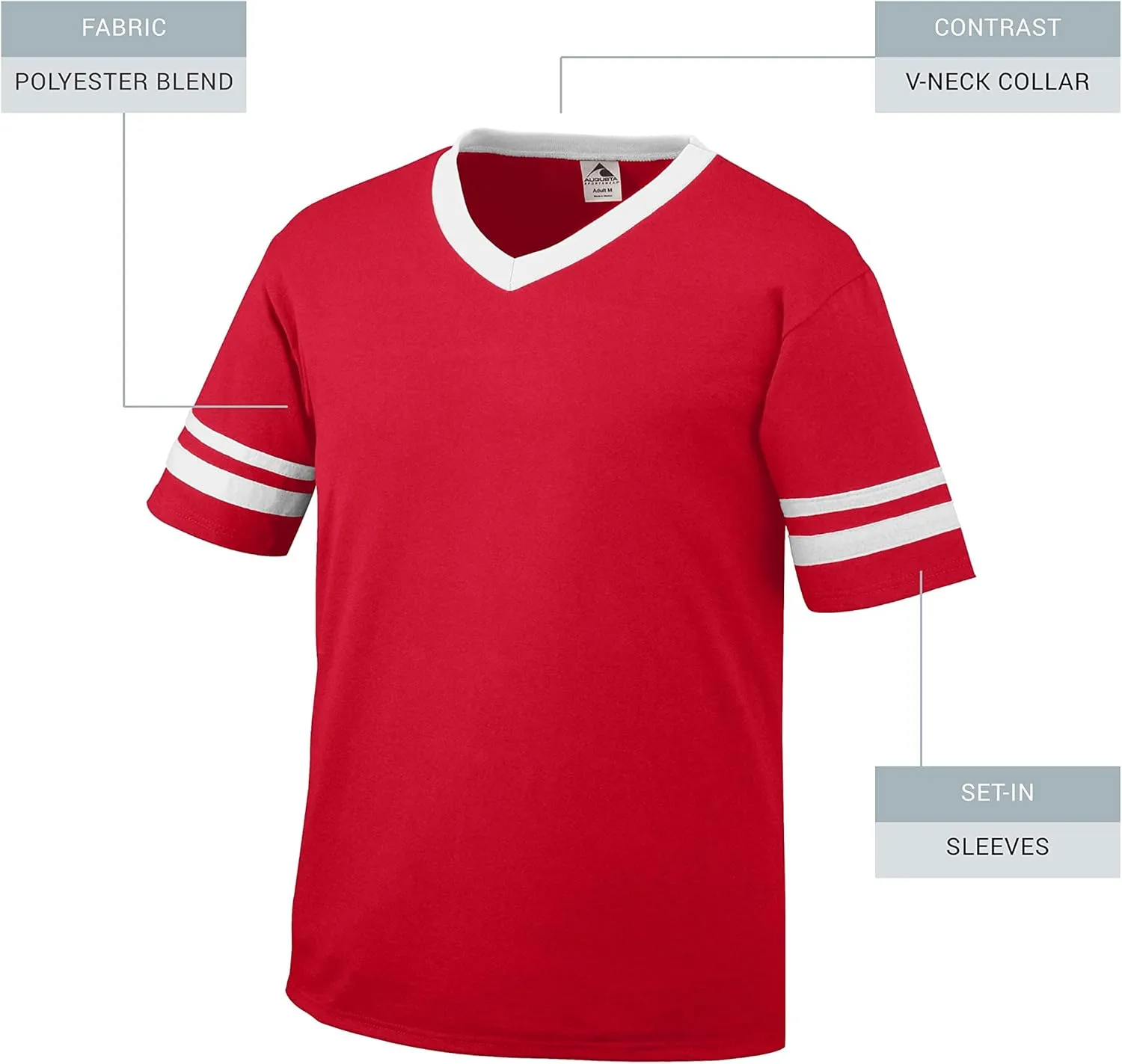 Augusta Sportswear Men's Sleeve Stripe Jersey