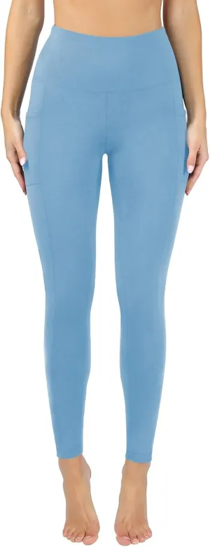 DASAYO Yoga Pants with Pockets for Women High Waist Tummy Control Activewear Leggings Stretchy Fitness Workout Leggings