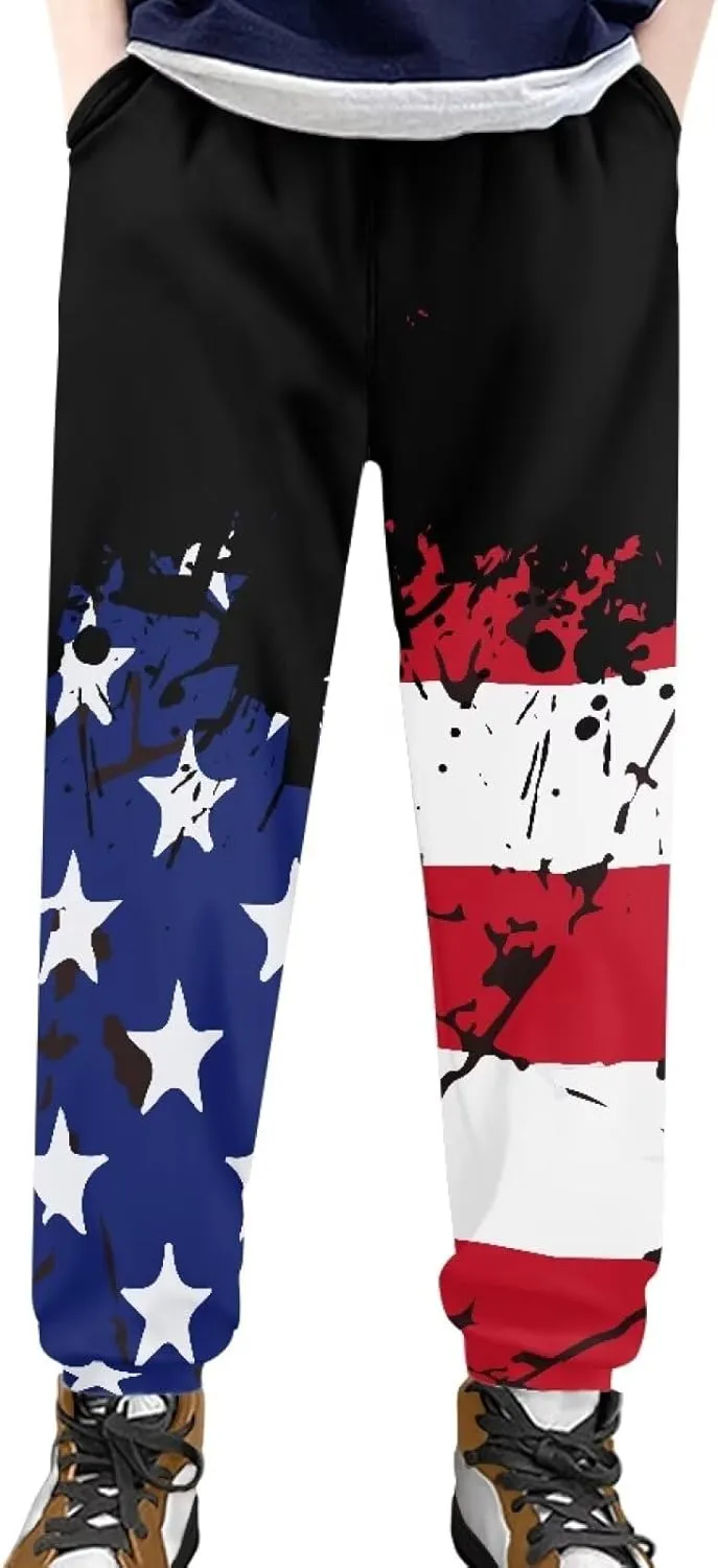 DISNIMO Kids Soft Casual Sweatpants for Boys Youth Teens Active Athletic Pants Activewear Joggers 4-15Years