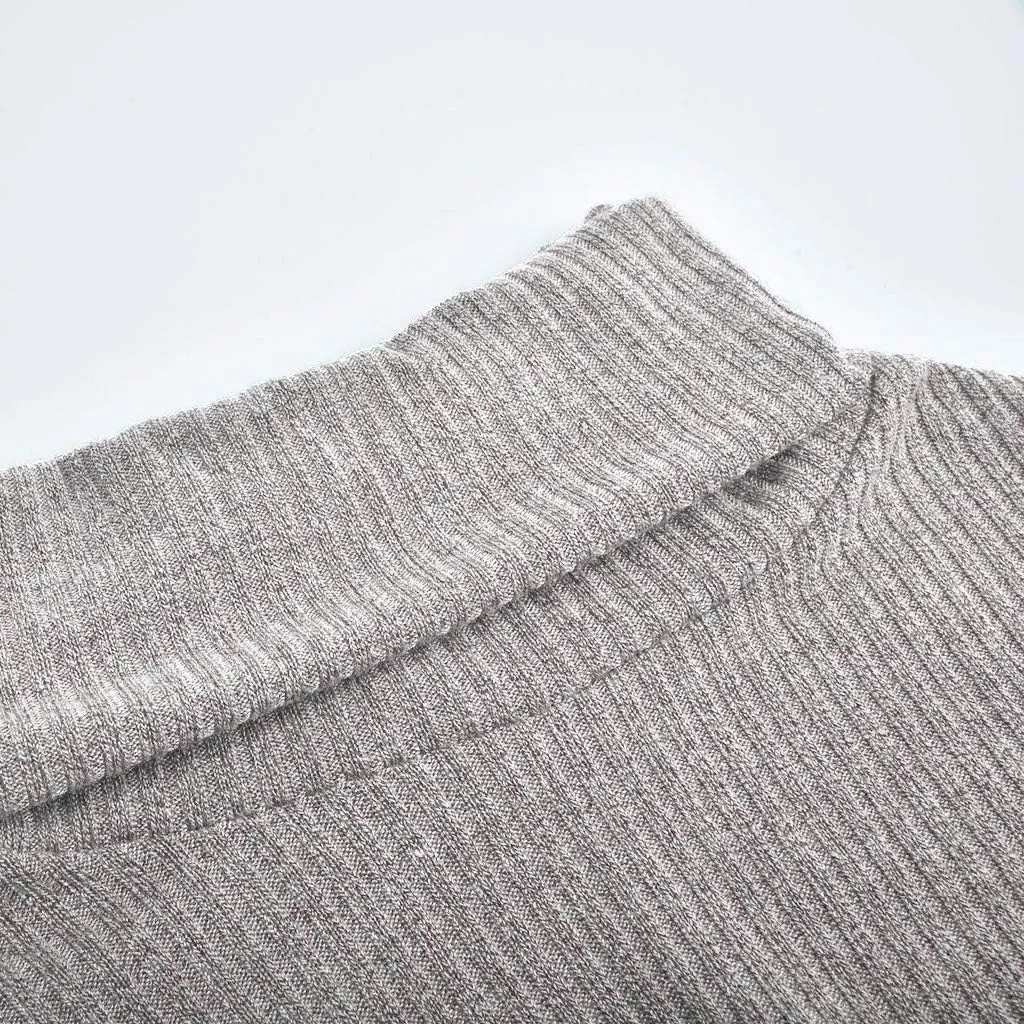 LCMTWX Plus Size Sweater for Women Tops Pullover Turtleneck Sweater Long Sweater Slim Fitting Knitwear Tops 2023 Fall