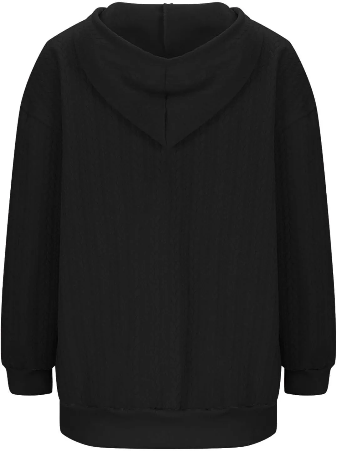 Lpmadey Women's Full Zip Up Hoodie Long Sleeve Hooded Sweatshirts Pockets Jacket Coat for Women Preppy Sweatshirt Y2k Clothes