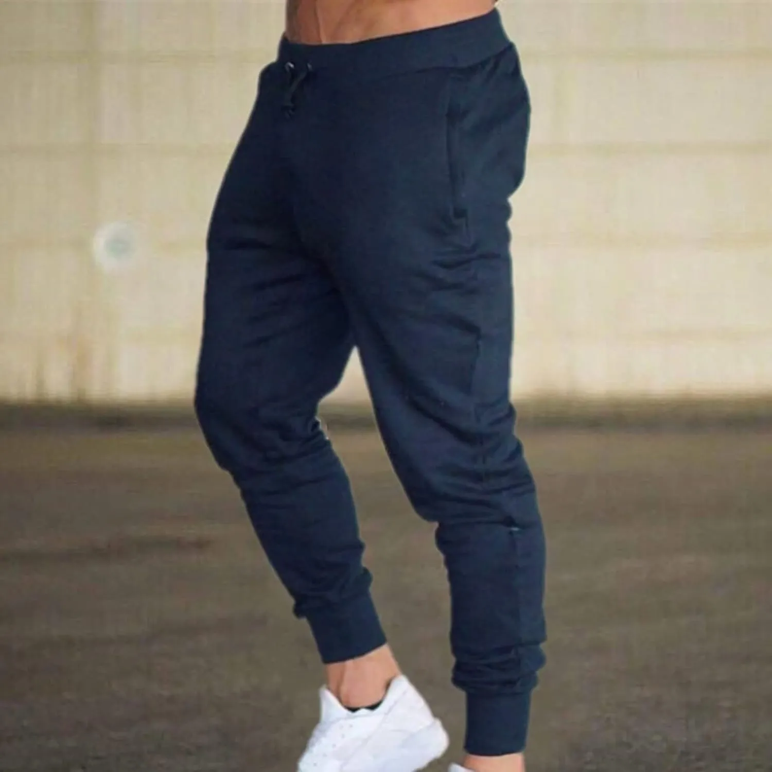 Mens Tall Joggers Mens Jogger Sweatpants Lightweight Workout Gym Running Track Pants with Pockets for Athletic Casual