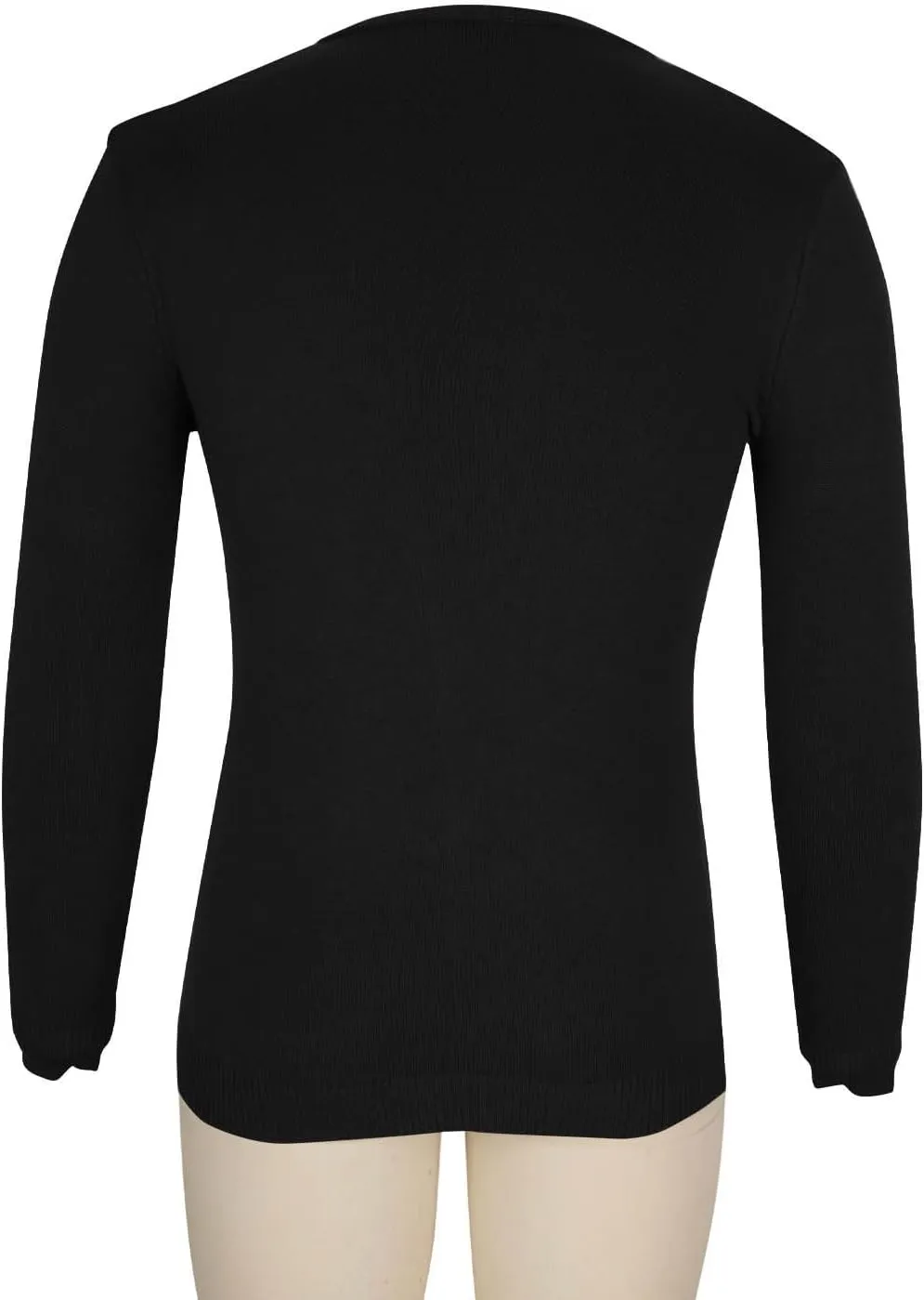 Mens V Neck Sweater Long Sleeve Pullover Tops Slim Fit Knitted Tops Lightweight Casual Fall Fashion Sweater 2024
