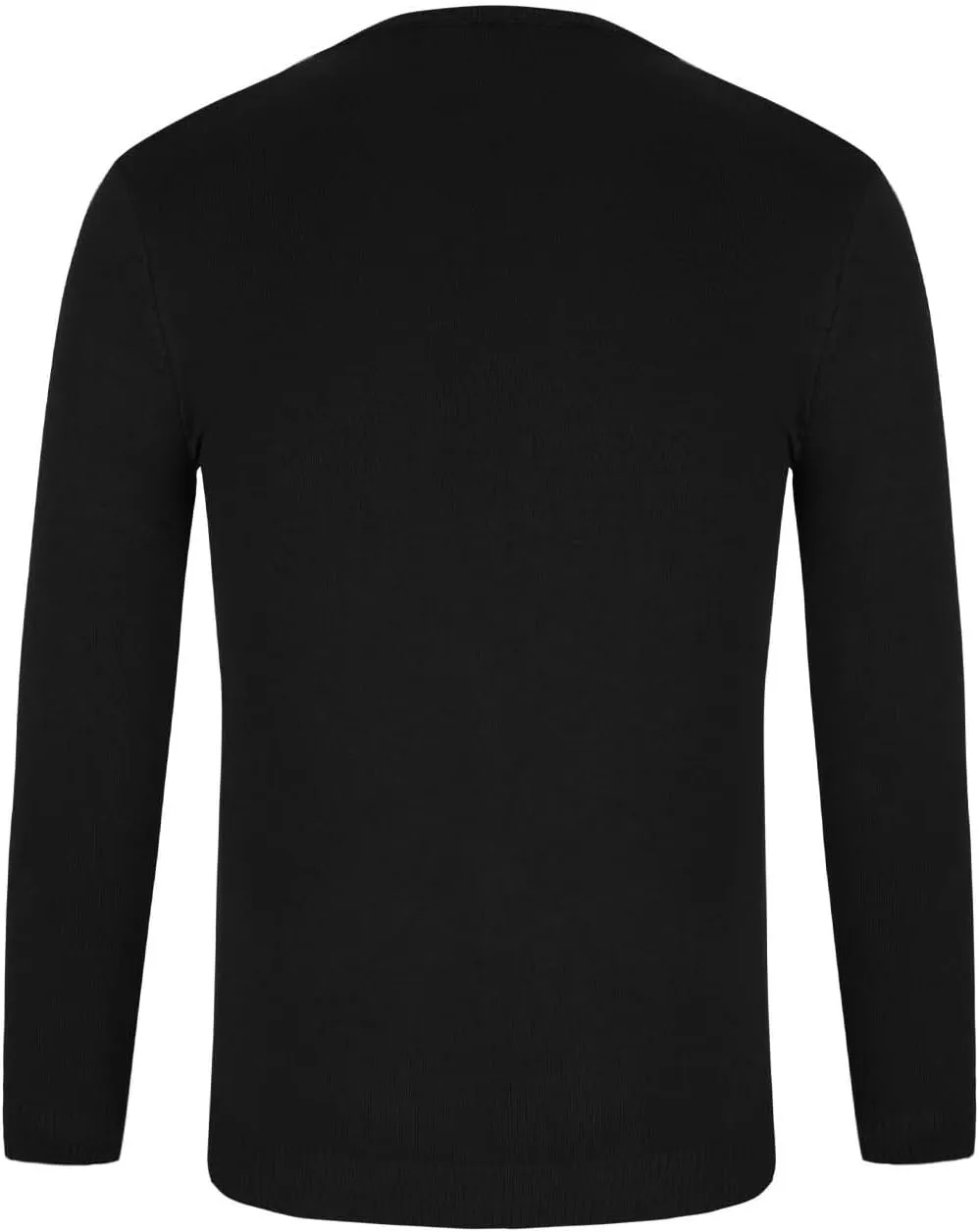 Mens V Neck Sweater Long Sleeve Pullover Tops Slim Fit Knitted Tops Lightweight Casual Fall Fashion Sweater 2024