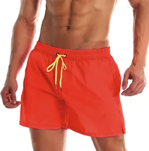 Mens Workout Shorts Running Sports Athletic Gym Shorts with Pockets Elastic Waistband Quick Dry Activewear Gym Shorts