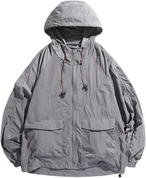 Men/Women Unisex Outdoor Sportswear Ultra-Light Men Hooded Casual Jackets Coats