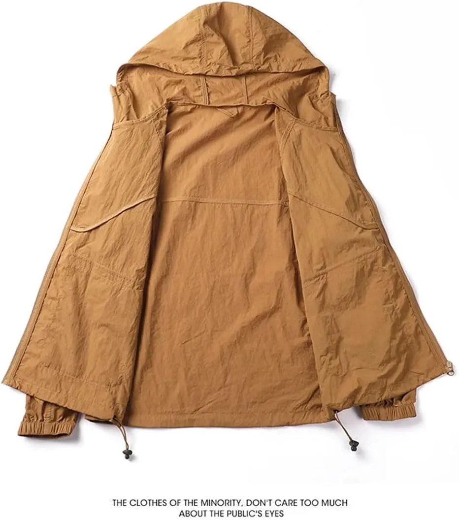 Men/Women Unisex Outdoor Sportswear Ultra-Light Men Hooded Casual Jackets Coats