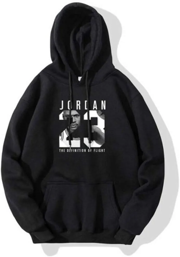 New with Pocket Slim 23 Mens Hoodie Sweatshirts Sportswear Fashion Bran
