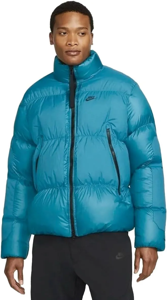 Nike Sportswear Men's Therma-Fit Repel Down Fill Puffer Jacket, Blue, 3XL