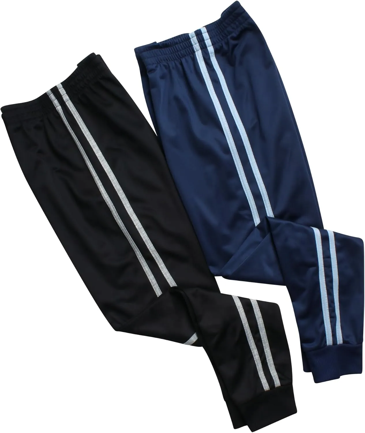 Pro Athlete Boys Tracksuit Set - 4 Piece Athletic Graphic Tee and Tricot Joggers Sweatpants, Boys' Activewear Set (Size 8-16)