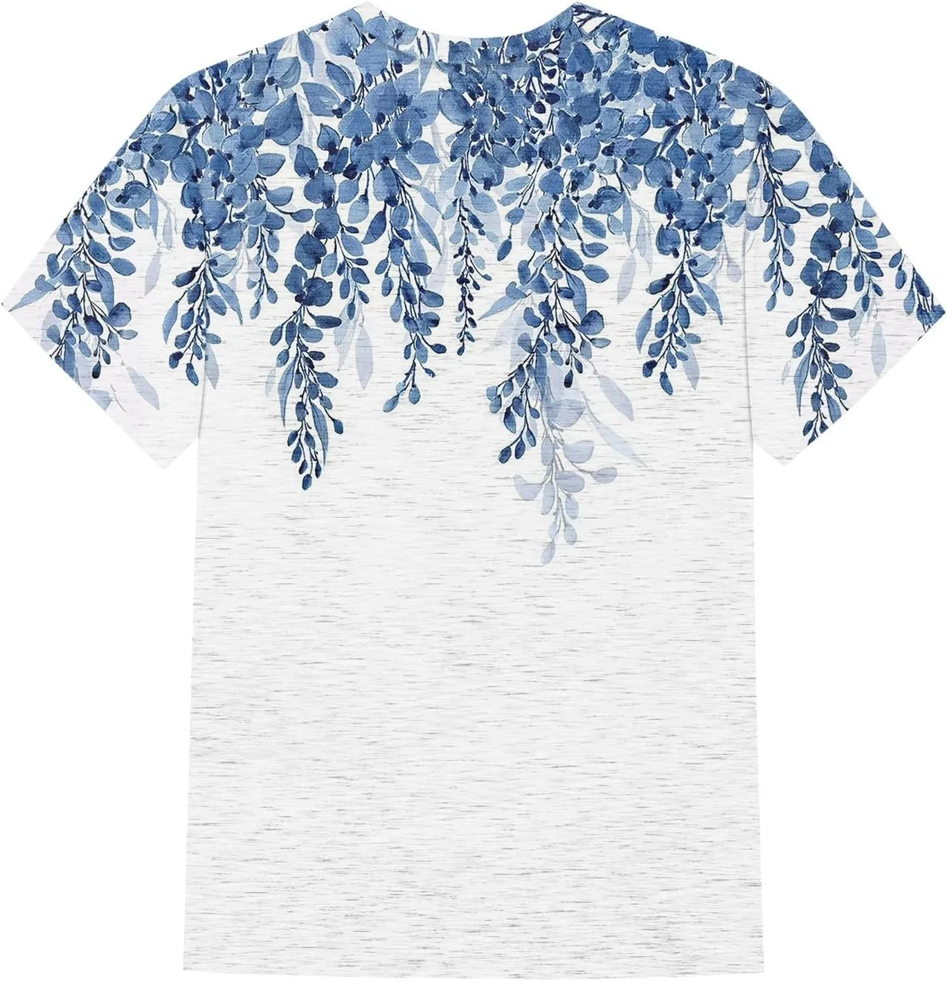 Summer Tops for Women 2025 Fashion Spring Short Sleeve Shirts Floral Print Crew Neck Plus Size Blouses Trendy Tshirts