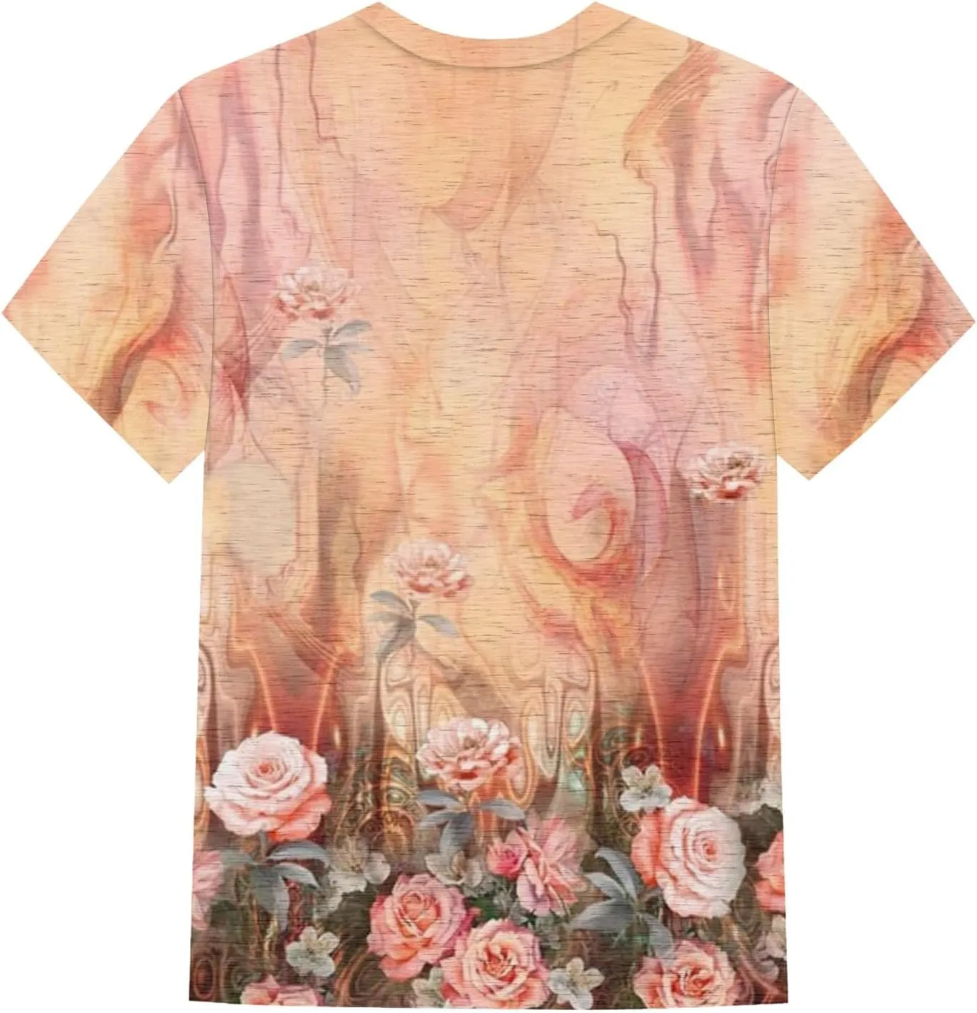 Summer Tops for Women Short Sleeve Printed Basic Tees Crew Neck Casual 2025 Tshirts Fashion Loose Fit Tops