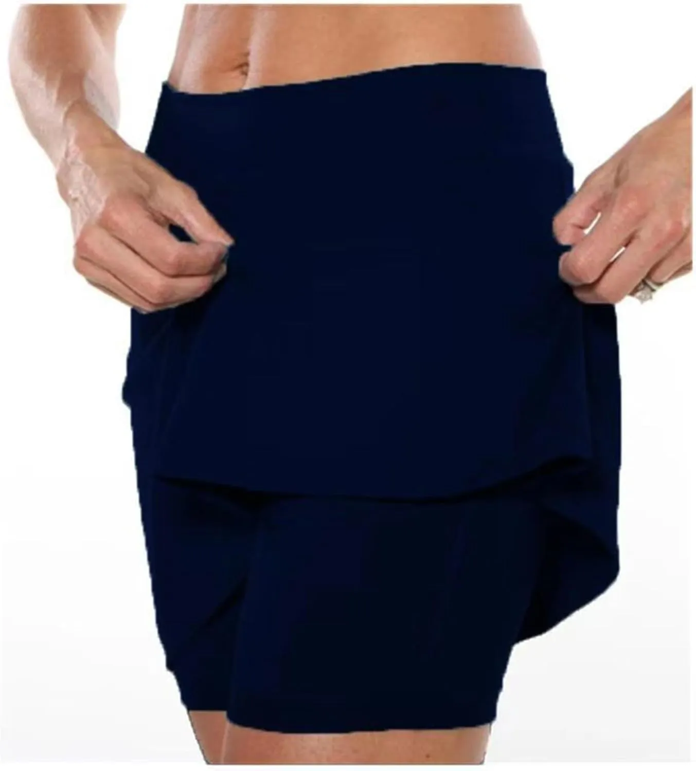 Tennis Skorts for Women Golf Athletic Activewear Skorts Mini Summer Workout Running Shirts with Pockets