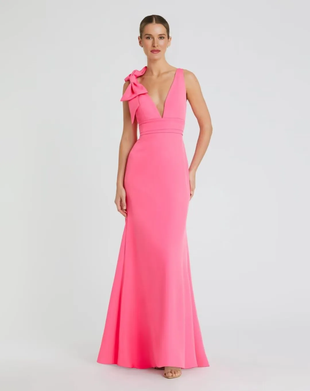 V Neck Maxi Fall Wedding Guest Dresses Elegant Elegant Formal Dresses Mermaid Backless Cocktail Dresses