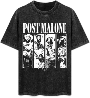 Vintage Washed T-Shirt Graphic Short Sleeve Cotton Tops for Men Women