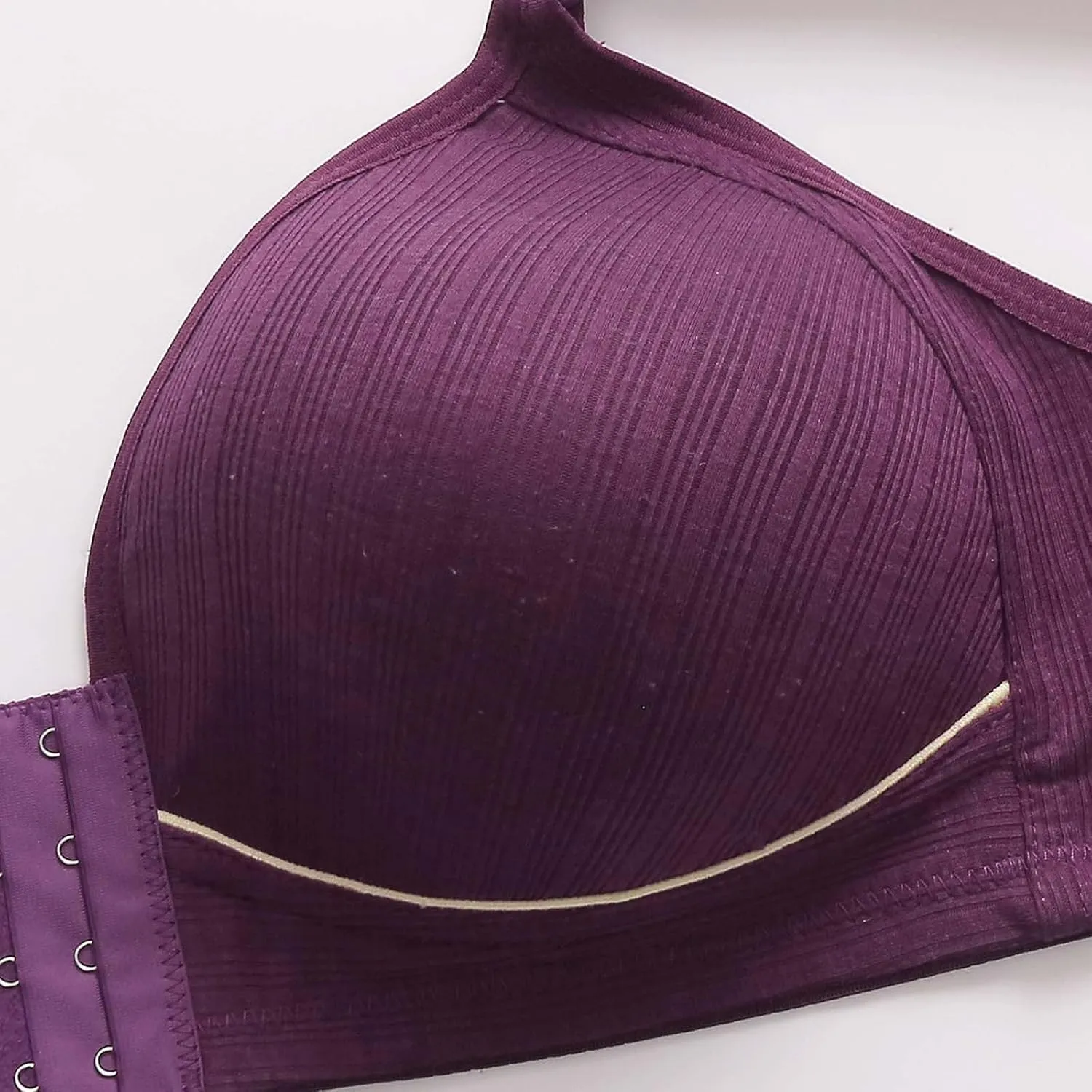 Women Post Surgery Bras Front Closure Adjustable Straps Wireless Bralette Comfort Sport Brassiere Push-Up T-Shirt Bra