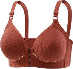 Women Post Surgery Bras Front Closure Adjustable Straps Wireless Bralette Comfort Sport Brassiere Push-Up T-Shirt Bra