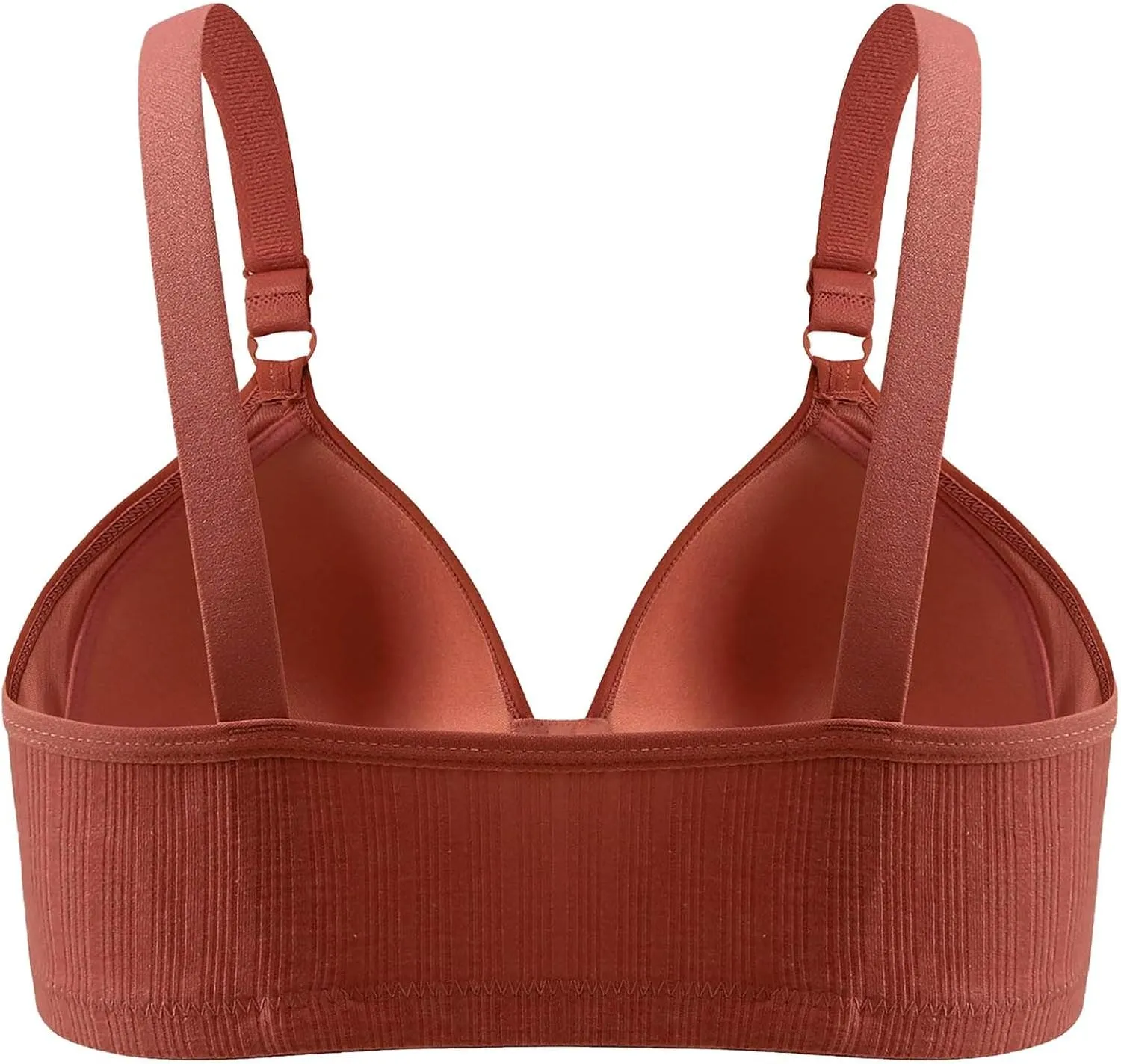 Women Post Surgery Bras Front Closure Adjustable Straps Wireless Bralette Comfort Sport Brassiere Push-Up T-Shirt Bra