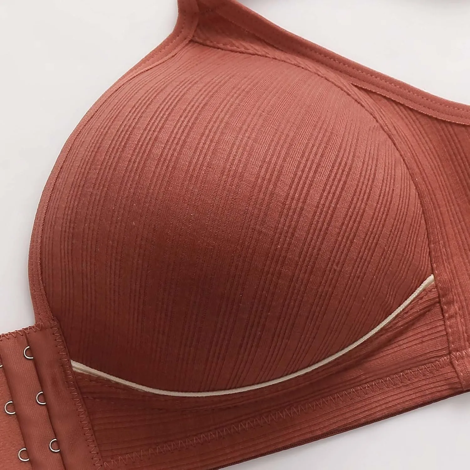 Women Post Surgery Bras Front Closure Adjustable Straps Wireless Bralette Comfort Sport Brassiere Push-Up T-Shirt Bra