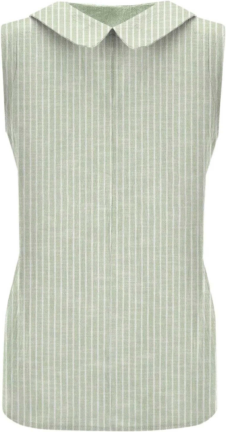 Womens Linen Crop Tank Tops Casual Cute Summer Sleeveless Shirts Cropped Cotton Linen Tops Loose Fit Blouse Vest