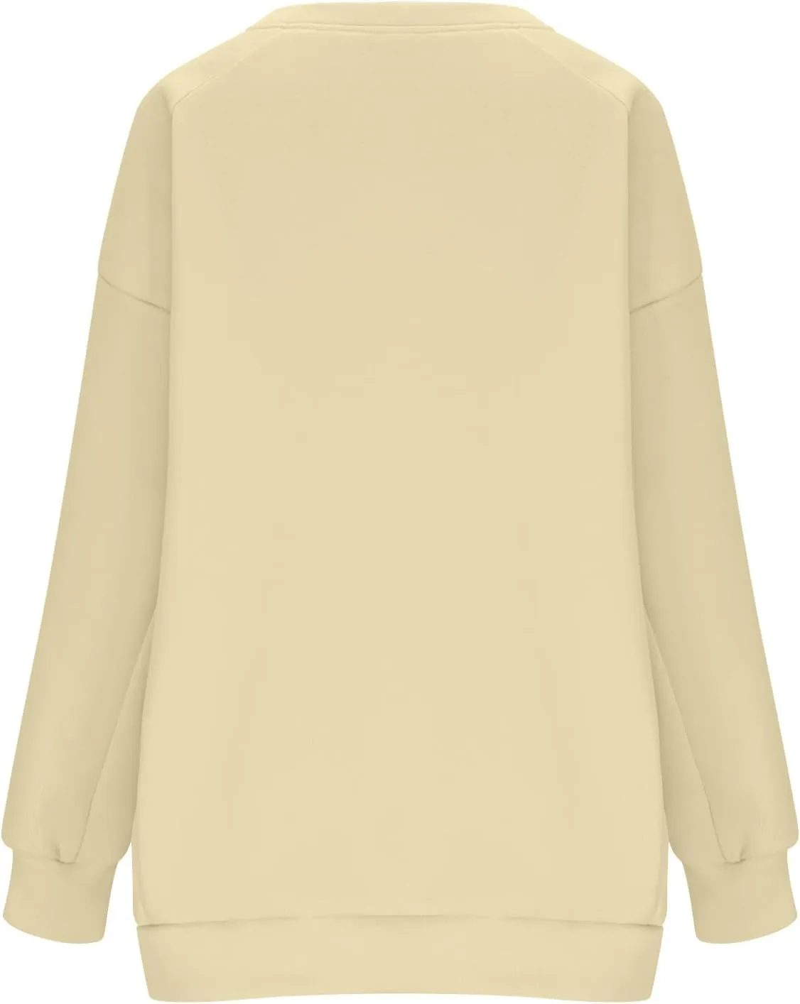 Womens Oversized Crewneck Sweatshirts Long Sleeve High Low Pullover Tops Fall Fashion Tops Winter Comfy Clothes 2024