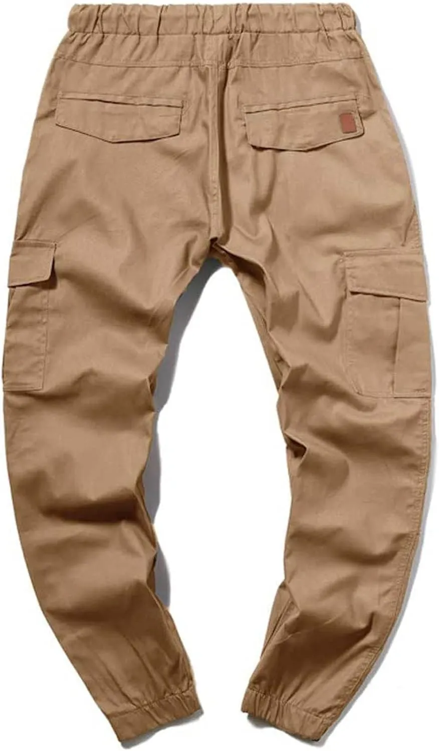 XUNRYAN Cargo Pants Men with Multi Pockets Casual Sweatpants Drawstring Joggers Outdoor Hiking Fishing Pants Activewear