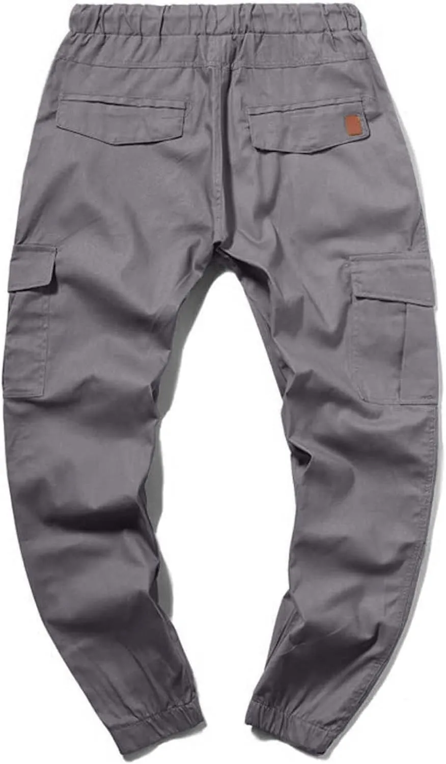 XUNRYAN Cargo Pants Men with Multi Pockets Casual Sweatpants Drawstring Joggers Outdoor Hiking Fishing Pants Activewear