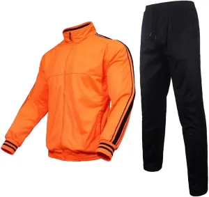Zusmen Tracksuit Mens, Track Jackets and Pants 2 Piece Outfit