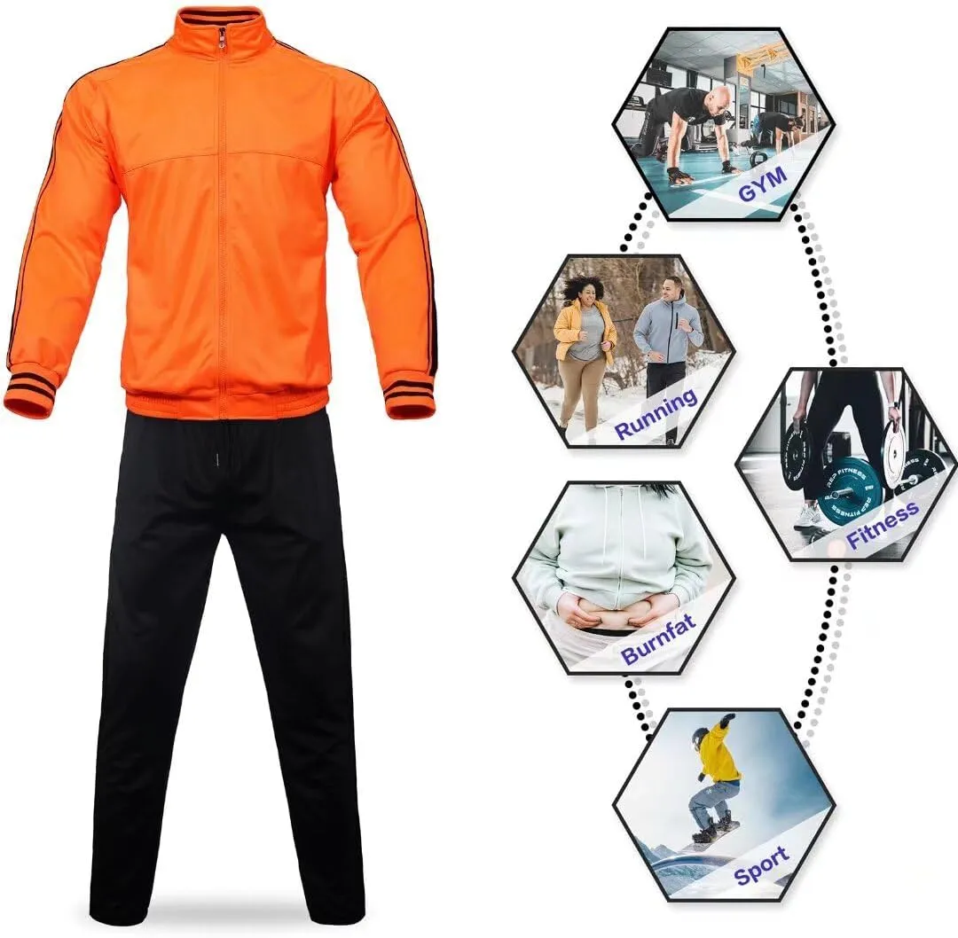 Zusmen Tracksuit Mens, Track Jackets and Pants 2 Piece Outfit